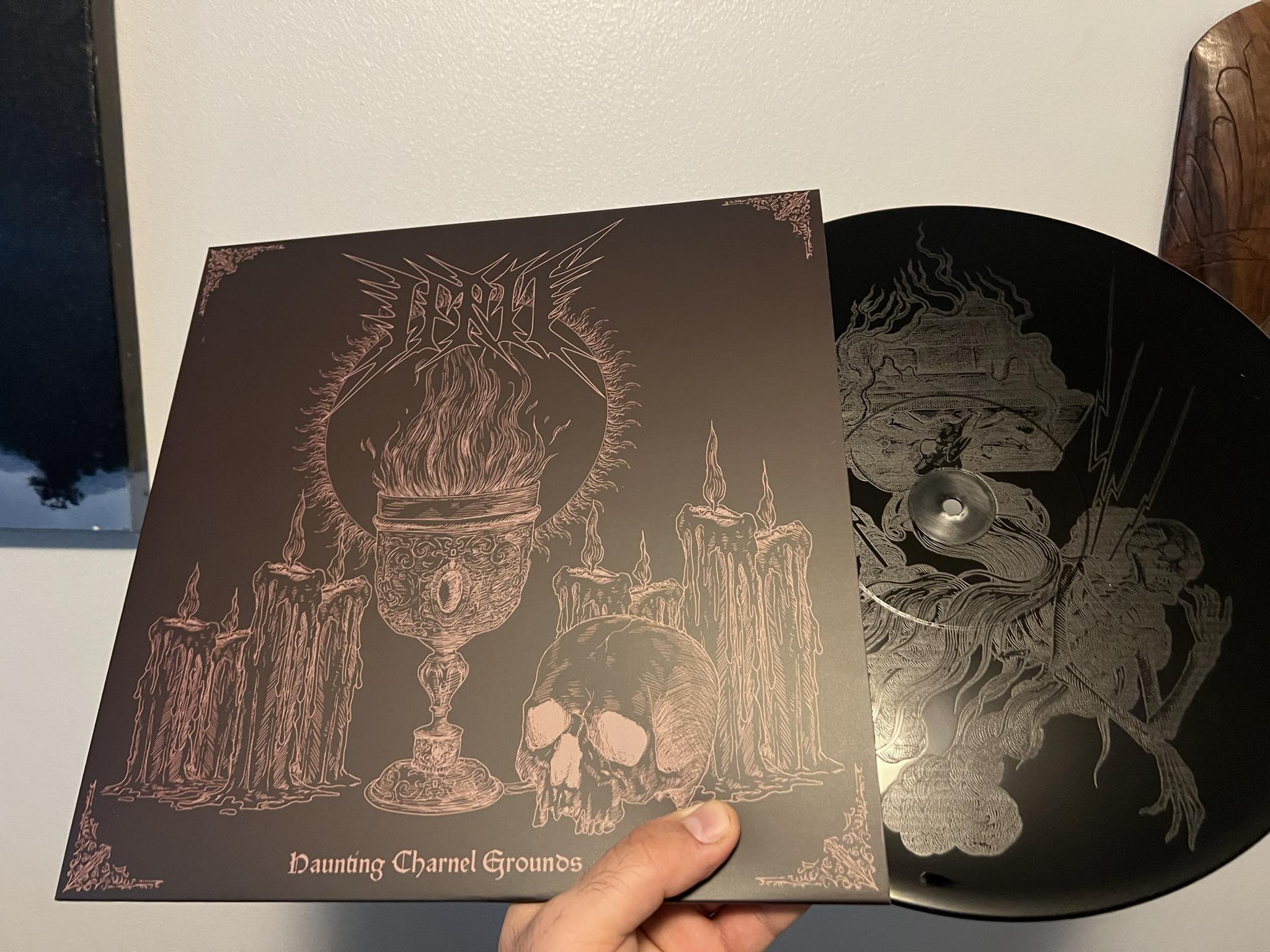 Ifrit - 'Haunting Charnel Grounds' Ltd Ed. Etched vinyl (only 150 worldwide)